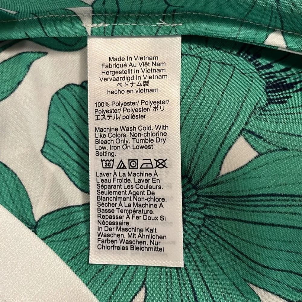 J.Crew Gwyneth slip skirt in greenhouse floral print BU219